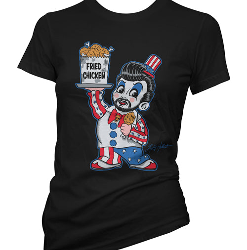 Lucky Hellcat Captain Big Boy&nbsp;Women's T-Shirt