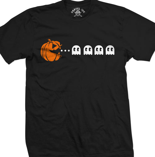 Pumpkin Pac Man Men's T-Shirt