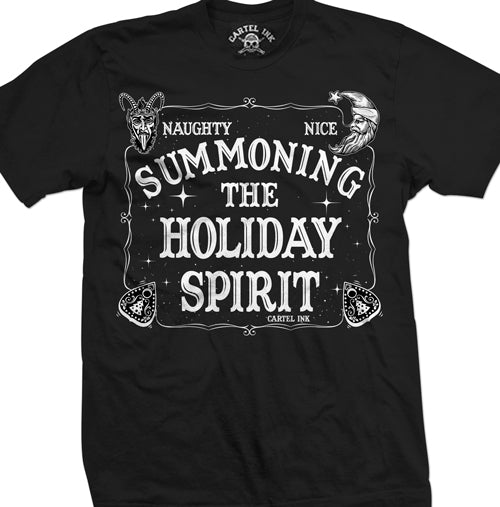 Summoning the Holiday Spirit Men's T-Shirt