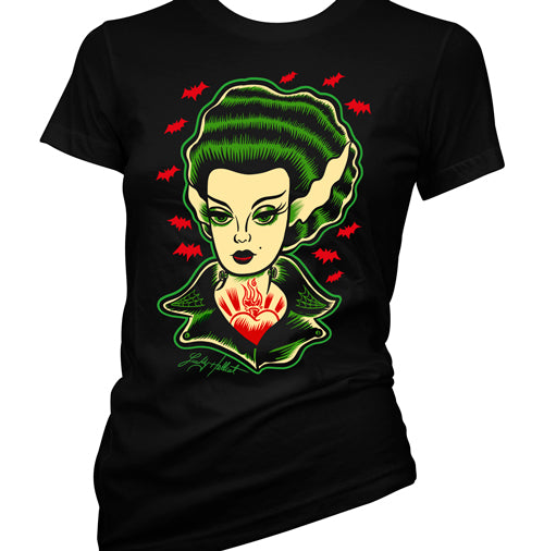 Lucky Hellcat Monsterbilly Queen Women's T-Shirt