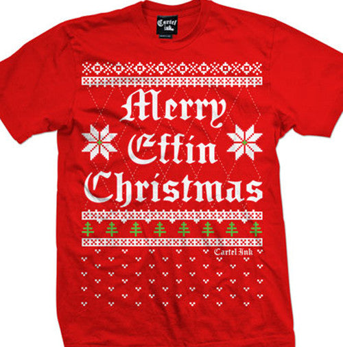 Merry Effin Christmas Men's T-Shirt