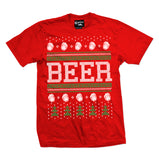 Beer Ugly Christmas Sweater Men's T-Shirt