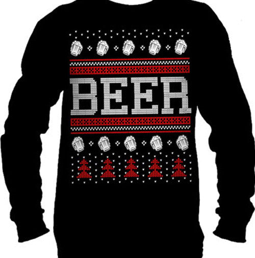 beer Christmas Ugly Sweater