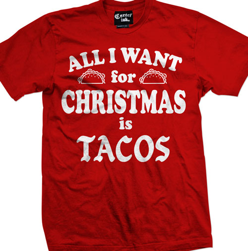 Christmas is Tacos Men's T-Shirt