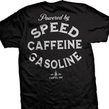 Speed Caffeine and Gasoline Men's T-Shirt