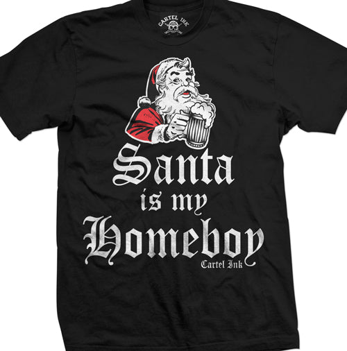 Santa is my Homeboy Men's T-Shirt