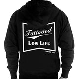 Tattooed Low Life Pullover Back Print Hoodie Men's Design-LIMITED EDITION