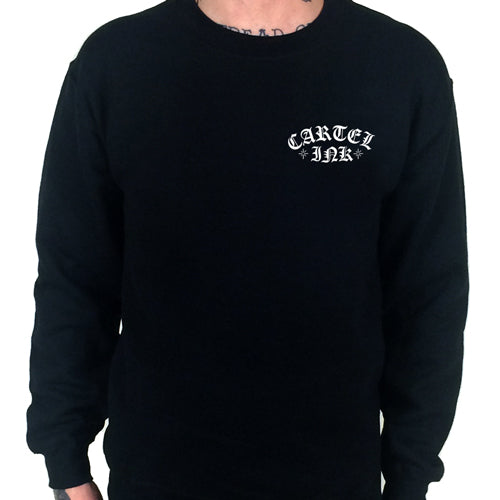 Cartel Ink Old English Crewneck Sweat Shirt