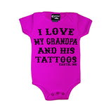 I Love My Grandpa and His Tattoos Infant's Onesie