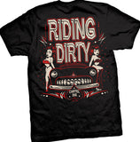 riding dirty classic car tee