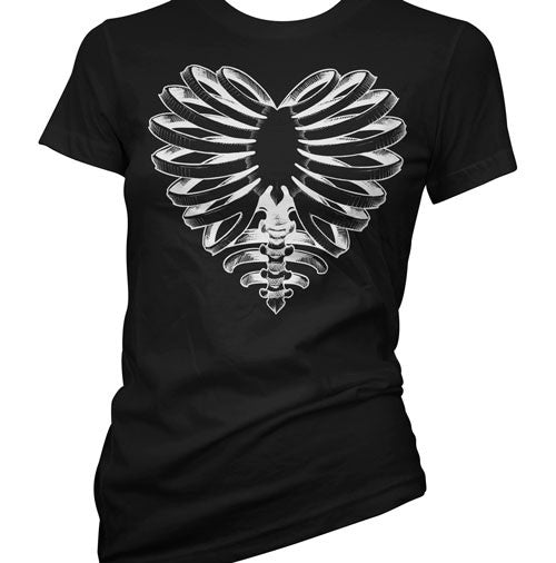 Skeleton Heart Women's T-Shirt