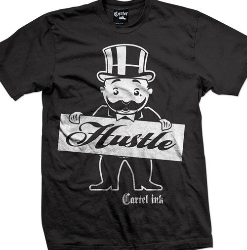 hustle cash mens t shirt