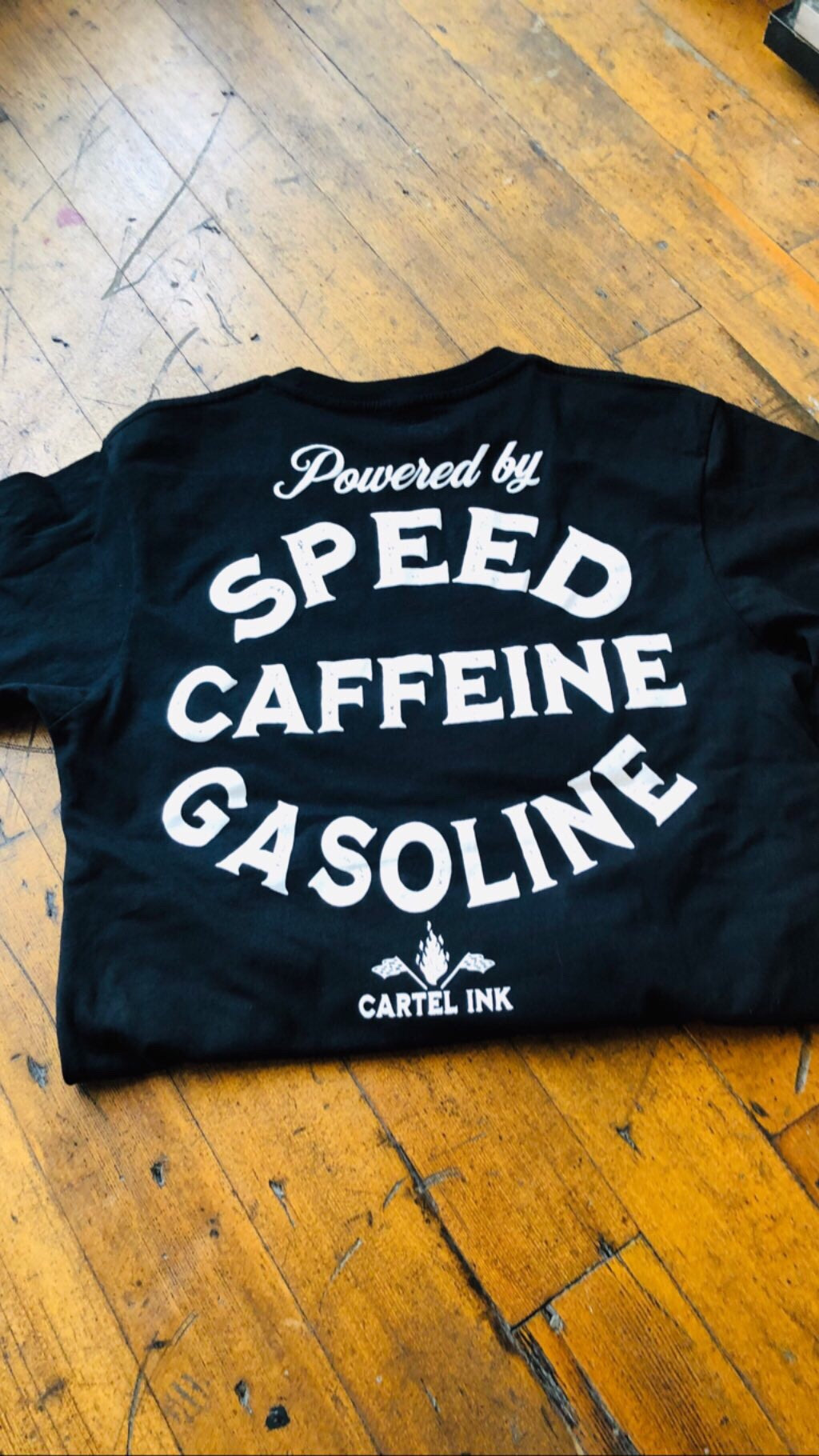 Speed Caffeine and Gasoline Men's T-Shirt