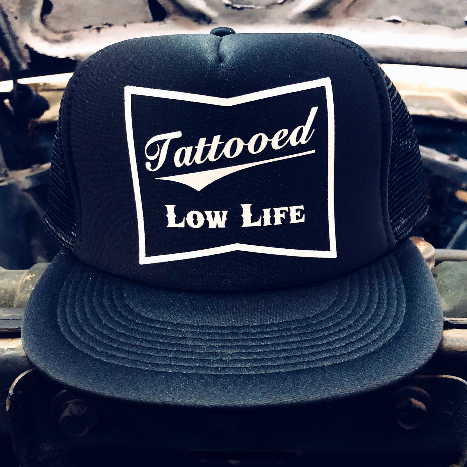 Tattooed Low Life Trucker Hat